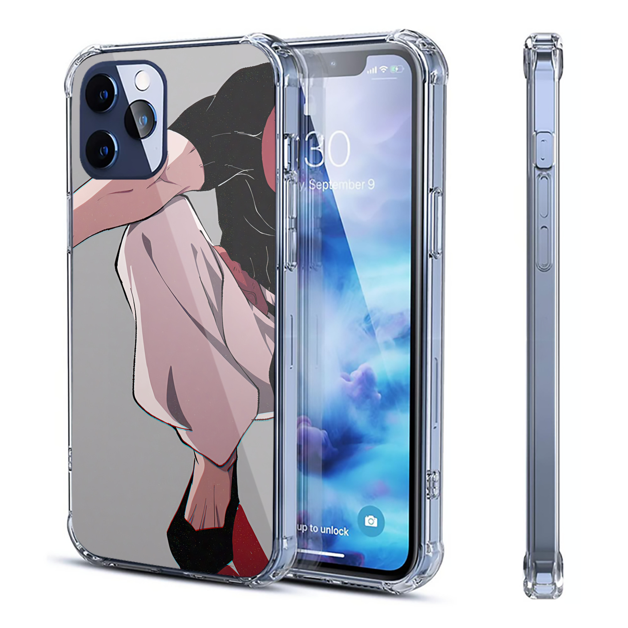 （画像用） SPY×FAMILY间谍家家酒 【iPhone 12シリーズ対応】透明スマホケース（クリアソフトケース）